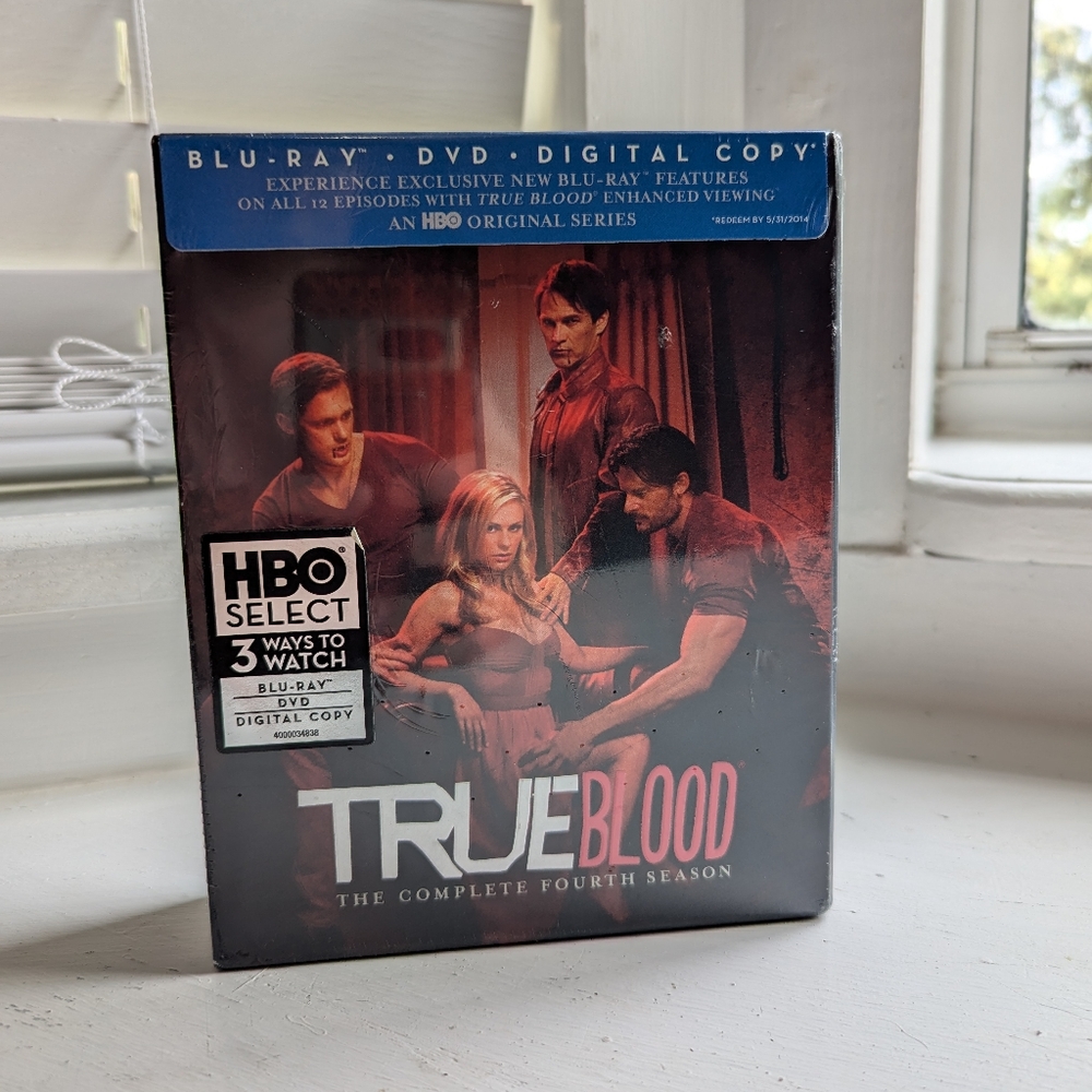 True Blood Season 4 Blu Ray Box Set - SEALED
